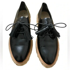 Loeffler Randall Oxford with woven sole
